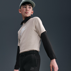 Nike Nike Boys' Sportswear Tech Fleece Shorts, XS, Black/Black - $70.00 at DICK'S Sporting Goods