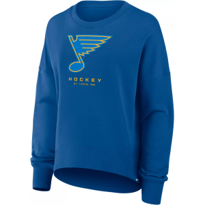 Fanatics NHL Women's St. Louis Blues Team Fleece Blue Crew Sweatshirt, Medium - $24.97 at DICK'S Sporting Goods