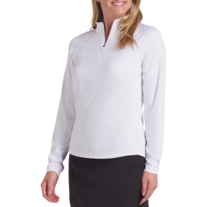 Puma PUMA Women's YouV Brrr Solid Golf 1/4 Zip, Medium, White Glow - $65.00 at DICK'S Sporting Goods