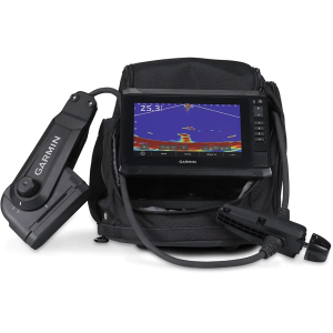 Garmin Panoptix(TM) PS22-IF Ice Fishing Bundle with PS22-IF Transducer and Pole-free Transducer Rotation System