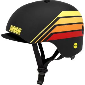 Krash Youth Retro PC MIPS Bike Helmet, Kids, Black