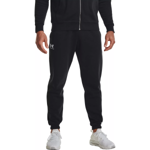 Under Armour Men's Icon Fleece Joggers, Small, Black/White