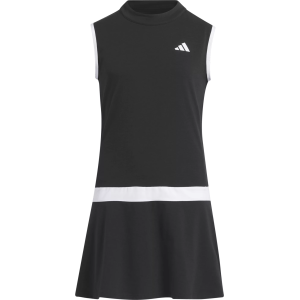 Adidas Girls' Sleeveless Versatile Dress, Large, Black