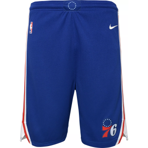 Nike Nike Youth Philadelphia 76ers Philadelphia 76ers Icon Shorts, Large, Blue - $60.00 at DICK'S Sporting Goods