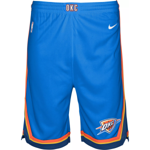 Nike Youth Oklahoma City Thunder Oklahoma City Thunder Icon Shorts, Small, Blue