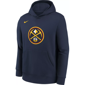Nike Nike Youth Denver Nuggets Navy Club Logo Fleece Pullover Hoodie, Small, Blue - $39.99 at DICK'S Sporting Goods