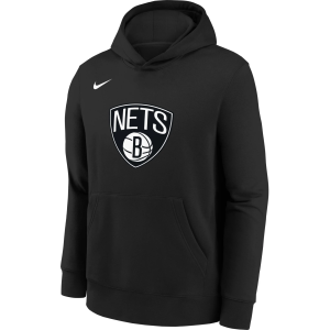 Nike Nike Youth Brooklyn Nets Black Club Logo Fleece Pullover Hoodie, Small - $39.99 at DICK'S Sporting Goods