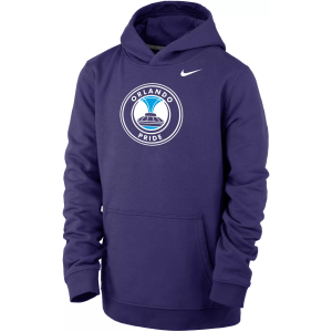 Nike Youth Orlando Pride Club Team Logo Purple Pullover Hoodie, Small