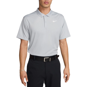 Nike Men's Dri-FIT Victory Solid Golf Polo, Small, Wolf Grey