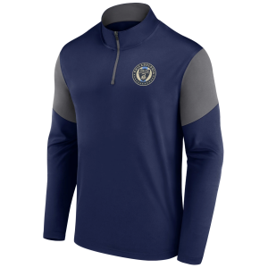 Fanatics MLS Men's Philadelphia Union Logo Navy Quarter-Zip Pullover, Large, Blue - $30.00 at DICK'S Sporting Goods