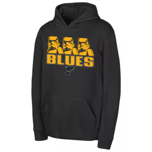 Outerstuff Outerstuff Youth St. Louis Blues Black Star Wars Pullover Hoodie, Medium - $15.97 at DICK'S Sporting Goods