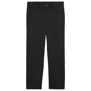PUMA Boys' 5-Pocket Golf Pant, Small, Black