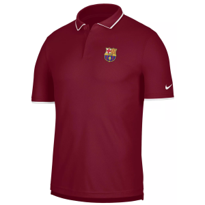 Nike Nike Adult FC Barcelona Crimson Logo Polo, Men's, Small, Red - $60.00 at DICK'S Sporting Goods
