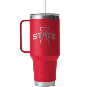 YETI Iowa State Cyclones 42 oz. Rambler Mug with Straw Lid