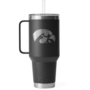 YETI Iowa Hawkeyes 42 oz. Rambler Mug with Straw Lid