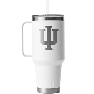 YETI Indiana Hoosiers 42 oz. Rambler Mug with Straw Lid
