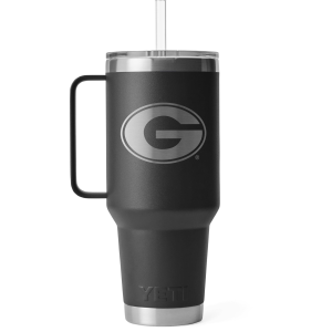 YETI Georgia Bulldogs 42 oz. Rambler Mug with Straw Lid