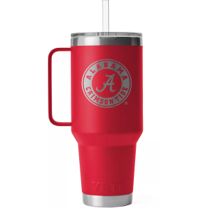 YETI Alabama Crimson Tide 42 oz. Rambler Mug with Straw Lid