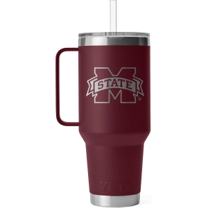 YETI Mississippi State Bulldogs 42 oz. Rambler Mug with Straw Lid