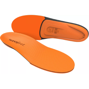 Superfeet All-Purpose High Impact Support Insoles, Men's, M5.5-7/W6.5-8, Orange