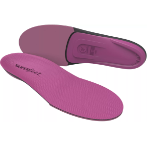 Superfeet All-Purpose Women's High Impact Support Insoles, W4.5-6, Berry