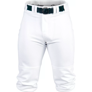 Rawlings Boys' Plated Knee High Baseball Pants, Small, White