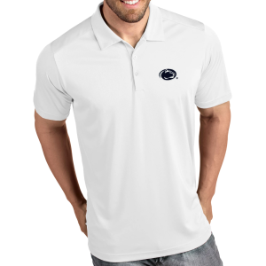 Antigua Men's Penn State Nittany Lions White Tribute Performance Polo, Small