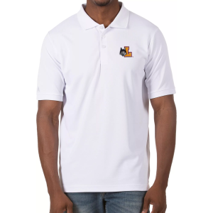 Antigua Men's Loyola-Chicago Ramblers Legacy Pique White Polo, Large