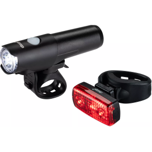Charge 600 Lumen USB Light Set, Black