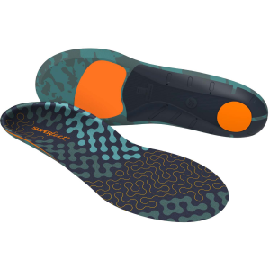 Superfeet Run Cushion High Arch Insoles, Men's, XS, Sea Pine