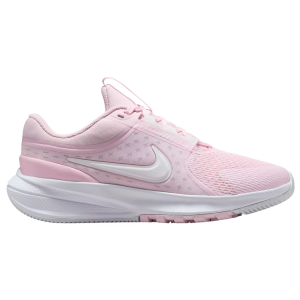 Nike Kids' Grade School Star Runner 5 Shoes, Size 7, Pink/White