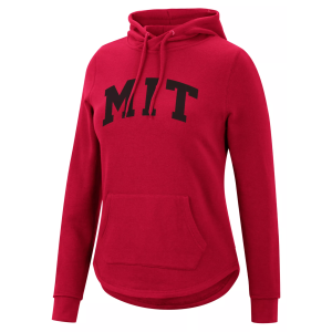 Colosseum Women's MIT Engineers Maroon Pullover Hoodie, Small, Red