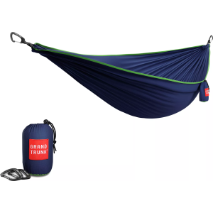 Grand Trunk Grand Trunk TrunkTech Single Hammock, Navy/Green - $59.95 at DICK'S Sporting Goods