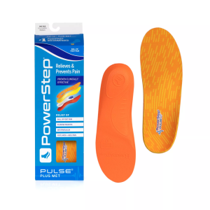 PowerStep PULSE Plus Met Insoles, Men's, M4-4.5/W6-6.5, Shell