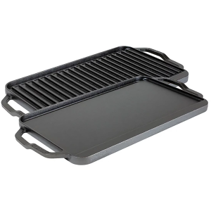 Lodge Lodge Chef Collection 19.5" x 10" Cast Iron Reversible Grill/Griddle, Black - $59.95 at DICK'S Sporting Goods