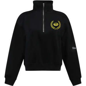 Hype And Vice Hype and Vice Women's Iowa Hawkeyes Black Vintage Half-Zip Shirt, XS - $59.00 at DICK'S Sporting Goods