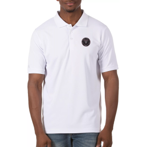 Antigua Men's Inter Miami CF White Legacy Pique Polo, 2XLT