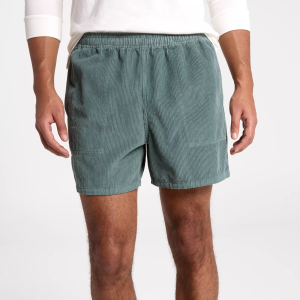 Alpine Design Men's 5" Pull On Corduroy Shorts, XXL, Faded Evergreen