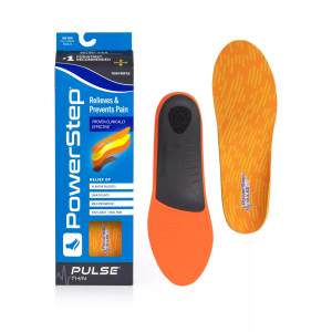 PowerStep PULSE Thin Insoles, Men's, M4-4.5/W6-6.5, Shell