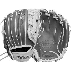 Wilson Wilson 12" IF12 A1000 Series Fastpitch Glove, Grey/White - $199.99 at DICK'S Sporting Goods