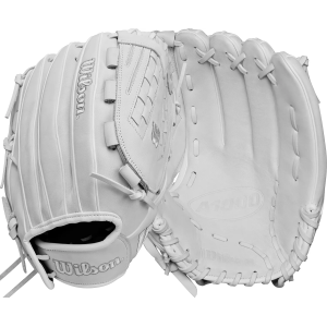 Wilson Wilson 12.5" V125 A1000 Series Fastpitch Glove, White - $199.99 at DICK'S Sporting Goods