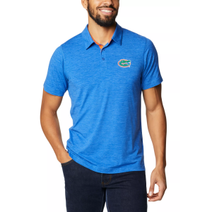 Columbia Men's Florida Gators Blue Tech Trail Polo, XL