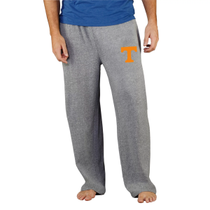 Concepts Sport Men's Tennessee Volunteers Grey Mainstream Pants, Small, Gray