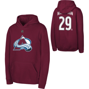 Outerstuff NHL Youth Colorado Avalanche Nathan MacKinnon #29 2024-2025 Home Pullover Hoodie, Small, Red - $55.00 at DICK'S Sporting Goods