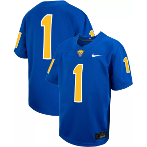 Nike Toddler Pitt Panthers #1 Blue Replica Football Jersey, Boys', 2T