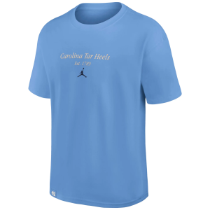 Jordan Men's North Carolina Tar Heels Valor Blue Max90 T-Shirt, Large