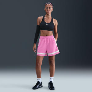 Nike Women's Crossover Dri-FIT 5" Basketball Shorts, Medium, Playful Pink