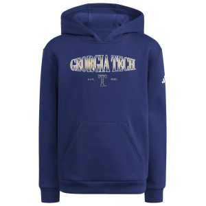 Adidas adidas Youth Georgia Tech Yellow Jackets Navy Puffed Out Pullover Hoodie, Medium, Blue - $25.97 at DICK'S Sporting Goods