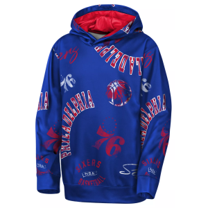 Outerstuff Outerstuff Youth Philadelphia 76ers Blue Moving Violation Pullover Hoodie, Large - $23.97 at DICK'S Sporting Goods