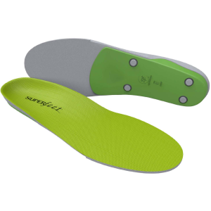 Superfeet All-Purpose Support High Arch Insoles, Men's, W4.5-6, Green
